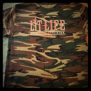 Camo LitLife custom shirt